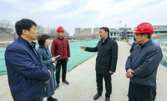 <b>總經理王哲波帶隊前往人民路學校分校和貨場東西路項目調研</b>